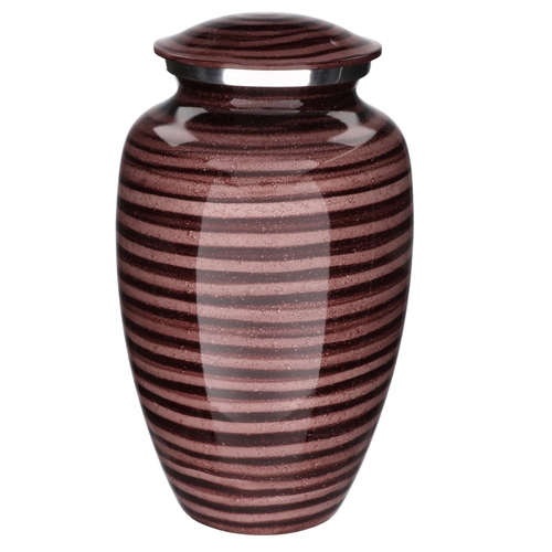 Aluminium cremation urns