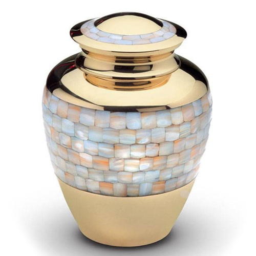 Brass cremation ashes urns