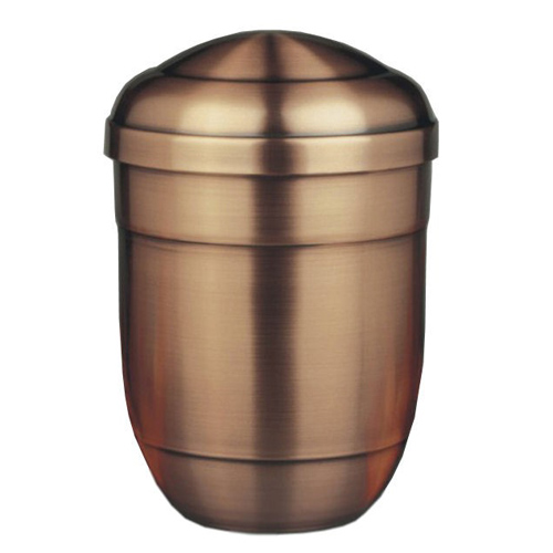 Copper cremation urns for ashes