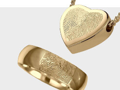 Fingerprint jewellery