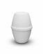 Biodegradable cremation ashes urn salt