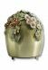 Bronze funeral ashes urn 'Flowers'