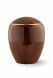 High-gloss Alder wood cremation urn