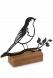Memorial sculpture with ash compartment ‘Robin’