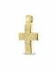 Fingerprint pendant 'Cross' made of gold 1.8 cm