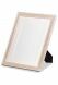 Wooden photo frame beige 20x15 cm