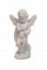 Polystone angel tombstone sculpture