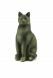 Sable coloured cat urn