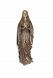 Memorial Statue of Mary with Folded Hands – 3D, freestanding, dowel on the bottom