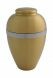 Brass keepsake urn satin with ring