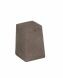 Ceramic keepsake urn anthracite