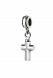 Memorial ashes charm/bead 'Cross'