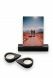 Memorialboxx with Photo Holder, Tealights, and Ash Container – Black