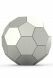 Stainless steel keepsake urn 'Soccer ball'