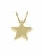 Symbol necklace 'Star' 14ct yellow gold
