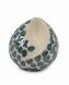 Green-Blue Ceramic Teardrop Keepsake Urn 'Ohm' – Handmade