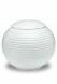 White funeral urn porcelain