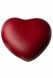 Red heart mini urn in several sizes