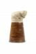 Handmade Ceramic Dog Urn with Heart – Brown