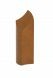 Corten steel adult cremation (companion) urn 'Wave'