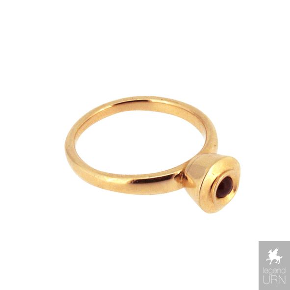 Gold urn ring new arrivals
