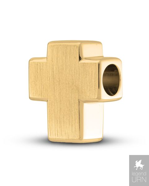Cross to outlet put ashes in