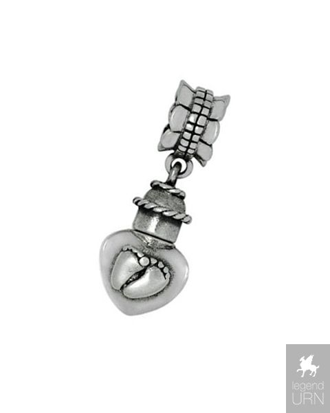 Charm Women Keepsake Urn Bracelet Heart Memorial Cremation Ashes Jewelry  Stainless Steel Openable Chain Bangle