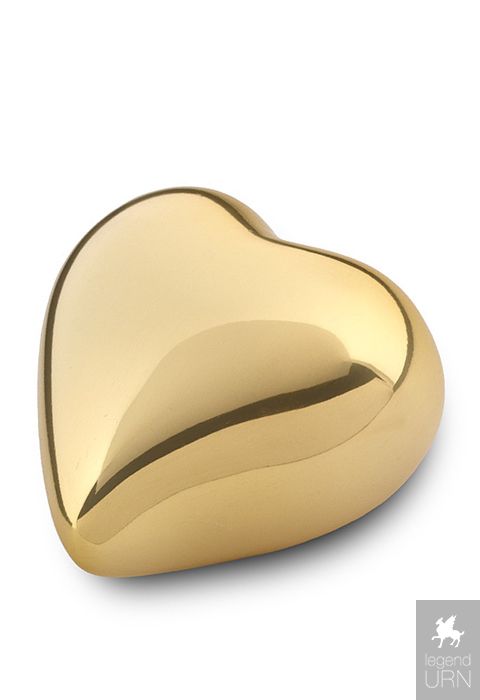 Gold shop heart urn