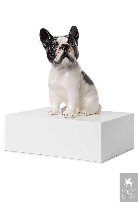 Bulldog urns for ashes sales