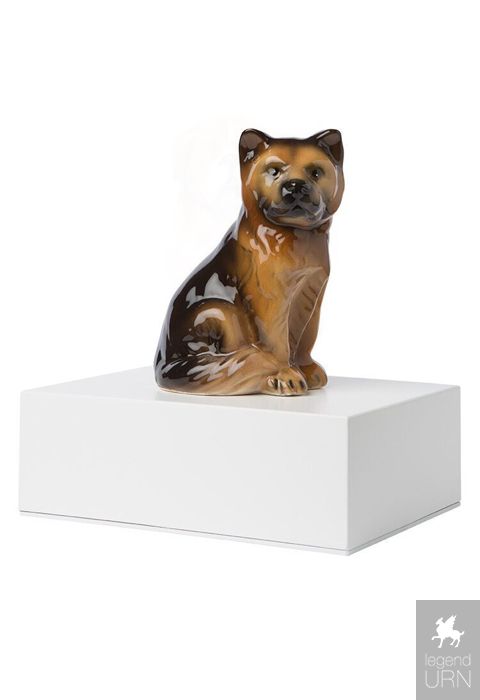 navneord Problem Beroligende middel Handmade dog urn 'German Shepherd' | legendURN Norge