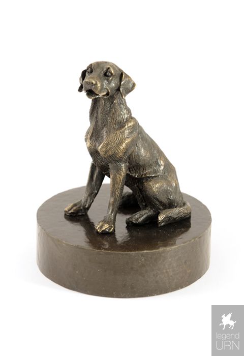 Labrador Funeral Urn bronzed Ashes Urns for Dogs