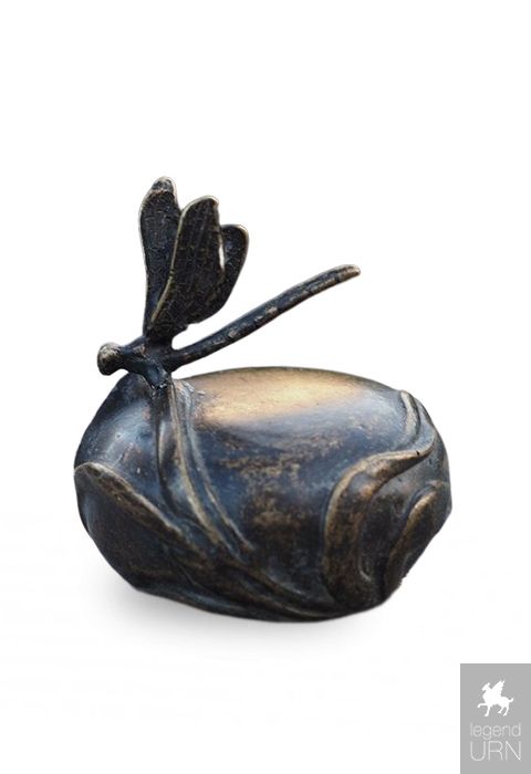 Keepsakee Urn with dragonfly Unique Small Urns for Ashes