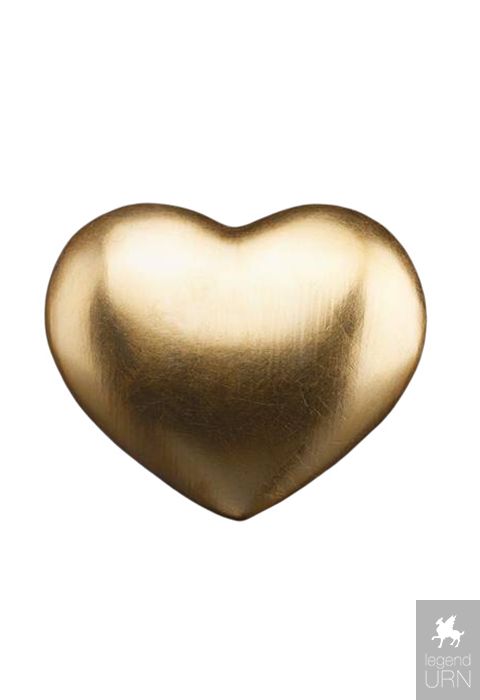 Keepsake Cremation Urn for Ashes Heart of gold
