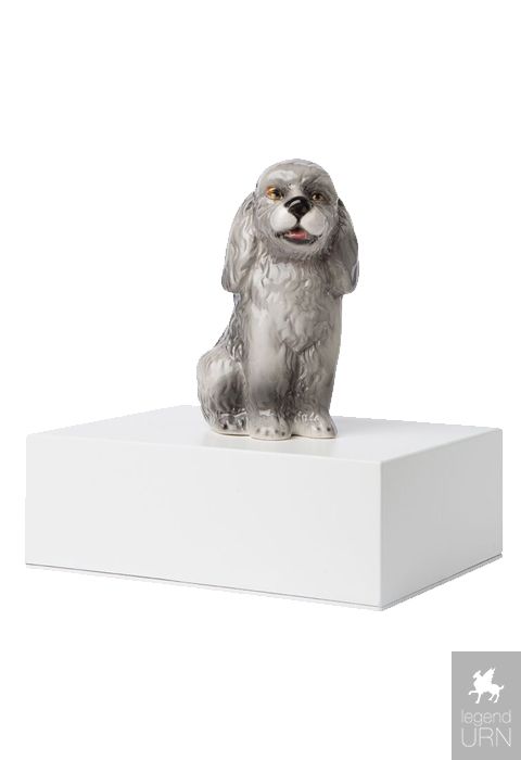 sekvens kop Offentliggørelse Handmade dog urn 'Poodle' | legendURN Norge