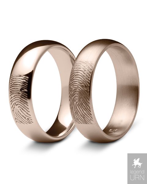 White gold fingerprint ring discount