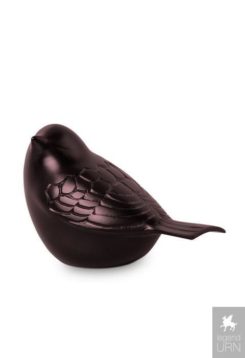 Urns with birds top