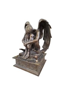 Urn for ashes ‘Angel of Sorrow’ in various colours