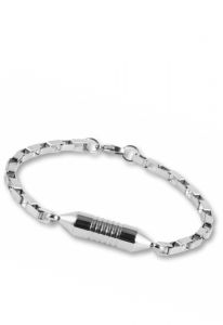 Cremation ash bracelet