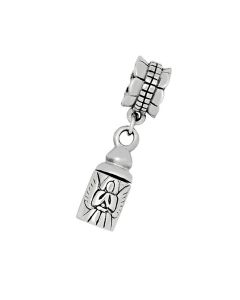 Silver ashes charm 'Guardian Angel' for Pandora bracelet