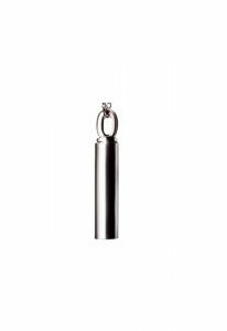 Ash jewel pendant silver tube