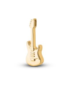 Ash pendant 'Electric guitar' gold