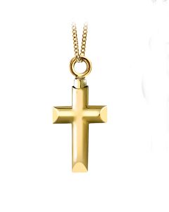 Ashes pendant 14 krt. 'Golden Cross'