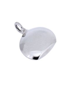 Silver memorial ashes pendant 'Bottle'