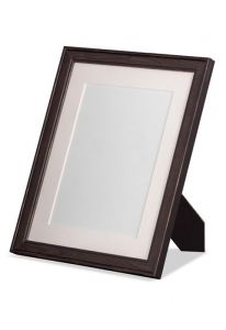 Wooden photo frame black 25x20 cm