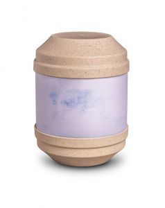Biodegradable cremation ashes urn