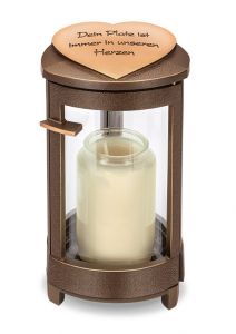 Grave lantern bronze with engraving space | several colours 