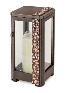 Grave lantern bronze in several colours
