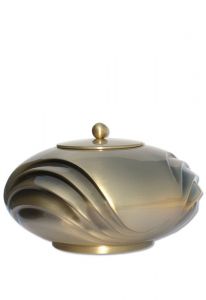 Bronze funeral urn