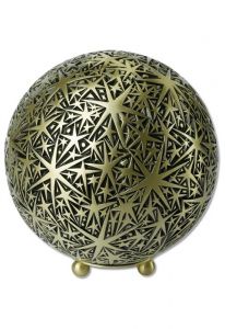 Bronze funeral urn