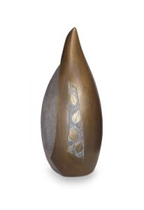 Bronze design funeral urn 'Reincarnation' (without sockle)
